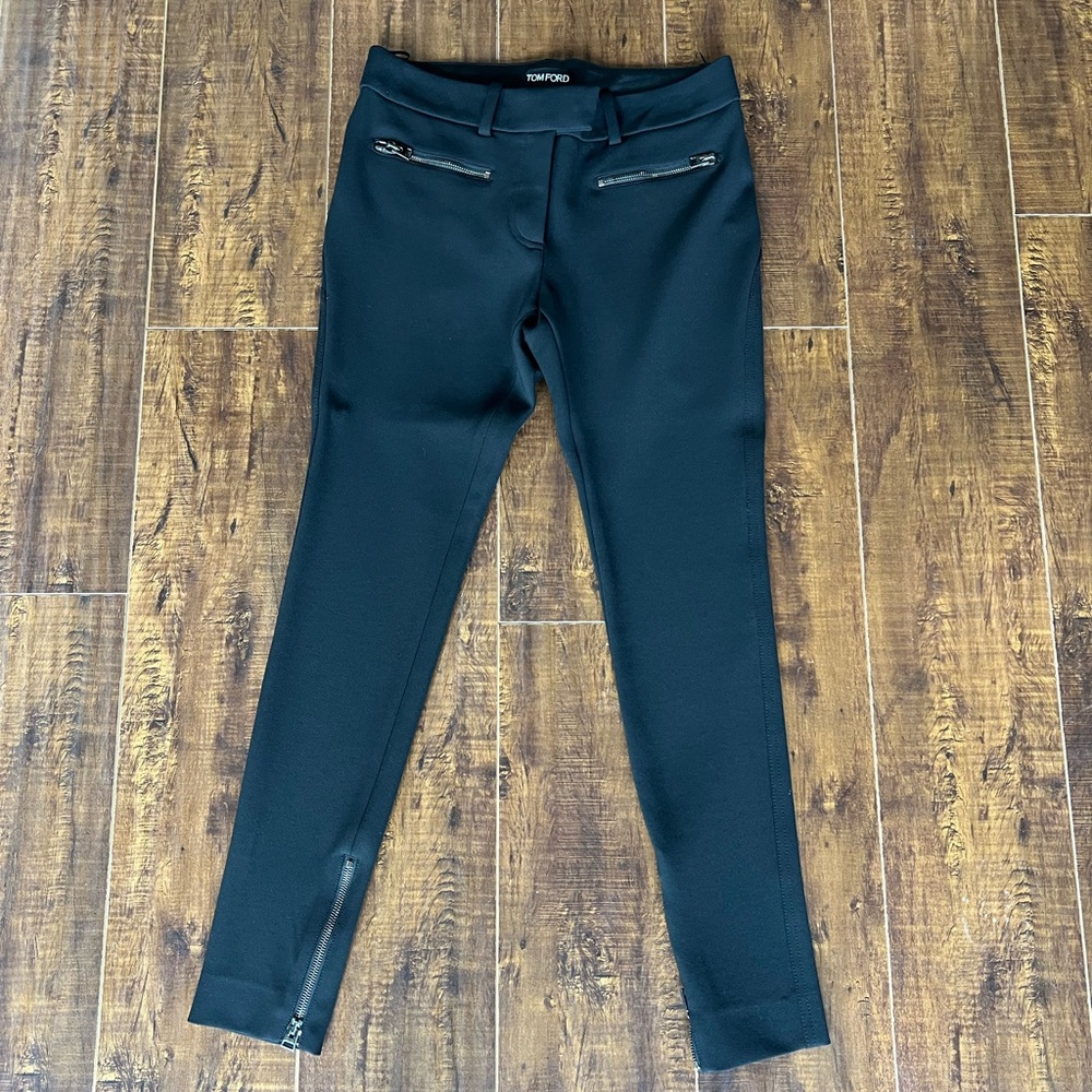 Tom Ford Black Straight Pants Size 38. WORN TWICE!